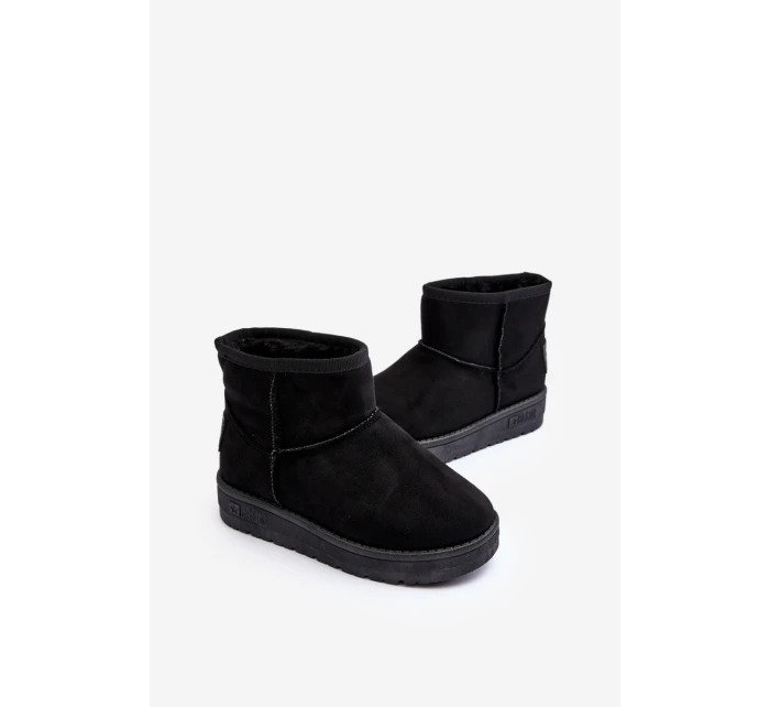 Dětské sněhové boty s podšívkou černé Big Star model 21637262 - Big Star Shoes Dětské sněhové boty s podšívkou černé Big Star model 21637262 - Big Star Shoes