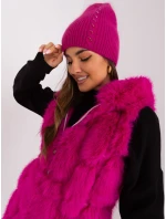 Czapka AT CZ model 21468359 fuksjowy - FPrice Czapka AT CZ model 21468359 fuksjowy - FPrice