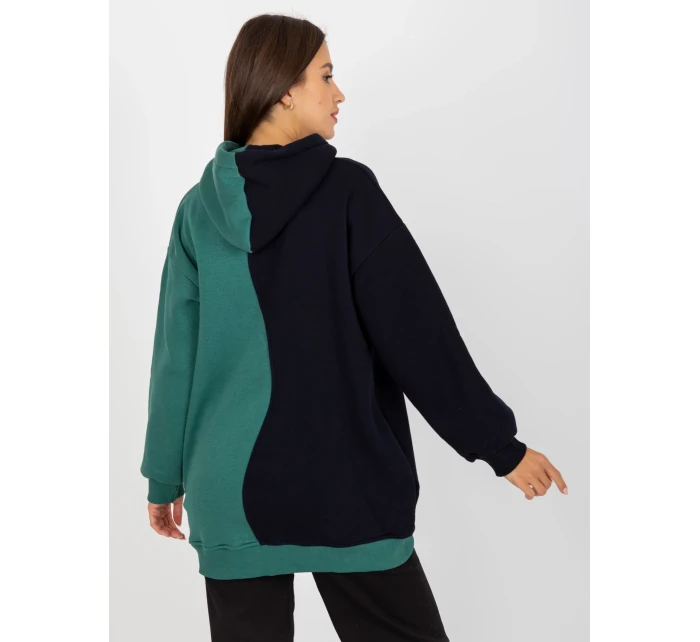 Mikina RV BL 8233.32X černá a zelená