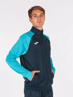 Pánská/chlapecká tepláková souprava Joma Academy IV Tracksuit Navy Fluor Turquoise