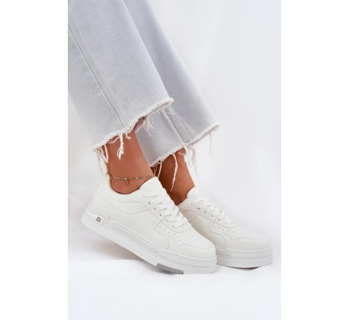 Dámské nízké tenisky Big Star HI-POLY SYSTEM – bílé Dámské nízké tenisky Big Star HI-POLY SYSTEM – bílé