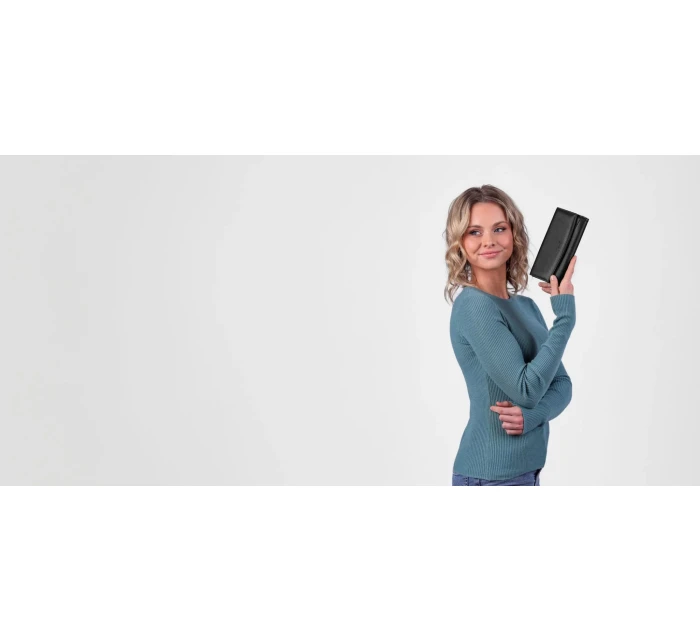 Dámská peněženka Vuch Manta Black Dámská peněženka Vuch Manta Black