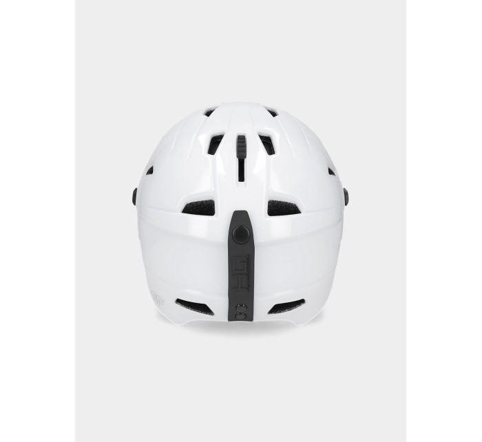 Dámská lyžařská helma s vestavěnými brýlemi 4FWAW23AHELF032-10S bílá - 4F