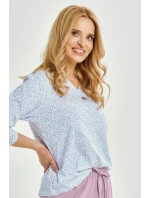 DÁMSKÉ DLOUHÉ PYŽAMO MXL model 21204492 - Taro DÁMSKÉ DLOUHÉ PYŽAMO MXL model 21204492 - Taro