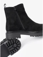 Trendy dámské kotníčkové boty černé platforma Trendy dámské kotníčkové boty černé platforma