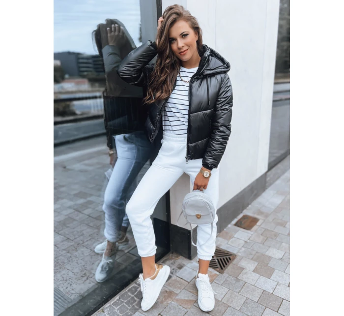 Dámská prošívaná přechodová bunda LOLAROSE černá FashionStreet TY3684