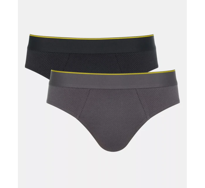 sloggi men EVER Airy Brief C2P - BLACK COMBINATION - SLOGGI BLACK COMBINATION - SLOGGI