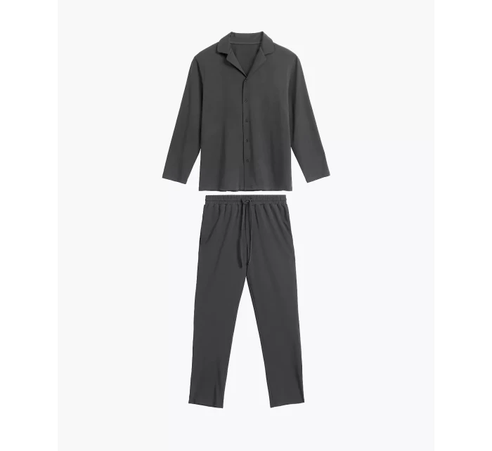 Pyžamo Atlantic BNMP-001 long/r S-2XL pánské pyžamo na zip Pyžamo Atlantic BNMP-001 long/r S-2XL pánské pyžamo na zip