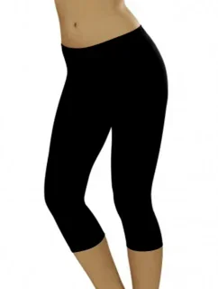 Dámské legíny Leggins short black - ITALIAN FASHION