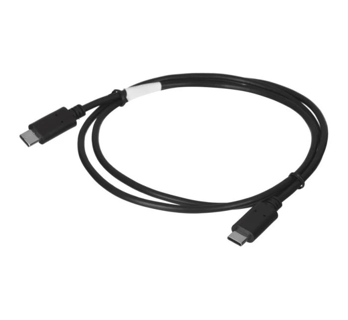 Kabel Lanberg CA-CMCM-10CU-0010-BK (USB Type C - USB Type C ; 1m; barva černá)