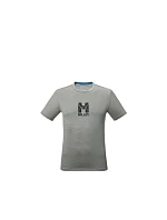 Pánské tričko MILLET Ubic Wool Ts Ss M, šedé Pánské tričko MILLET Ubic Wool Ts Ss M, šedé