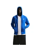 Pánská mikina Nike Club BB FZ Hoodie, modrá, FN3861, velikost 480 M