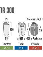 Spací pytel TR 300 model 21746420 - High Peak Spací pytel TR 300 model 21746420 - High Peak