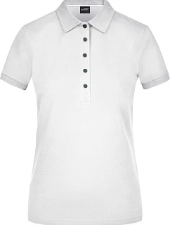 JN Dámské piqué polo 02.0 white model 22488439 - Daiber