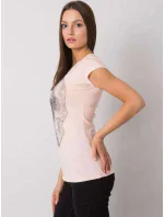 T košile EM TS ES 21 532.18 světle růžová