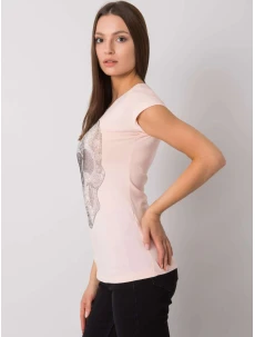 T košile EM TS ES 21 532.18 světle růžová