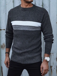 Pánský tmavě šedý svetr Dstreet model 21979374 - FashionStreet