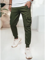 Pánské kalhoty cargo zelené Dstreet model 21982805 - FashionStreet