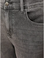 Dámské džíny Mom Fit s elastickým pasem, šedé, FashionStreet UY3100 Dámské džíny Mom Fit s elastickým pasem, šedé, FashionStreet UY3100
