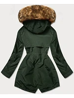 ZIMOWA PARKA DAMSKA NA ZIELONA model 21242967 - LHD ZIMOWA PARKA DAMSKA NA ZIELONA model 21242967 - LHD