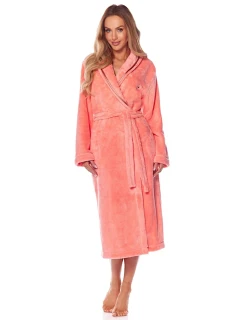 Dámský župan peach model 20976289 - L&L