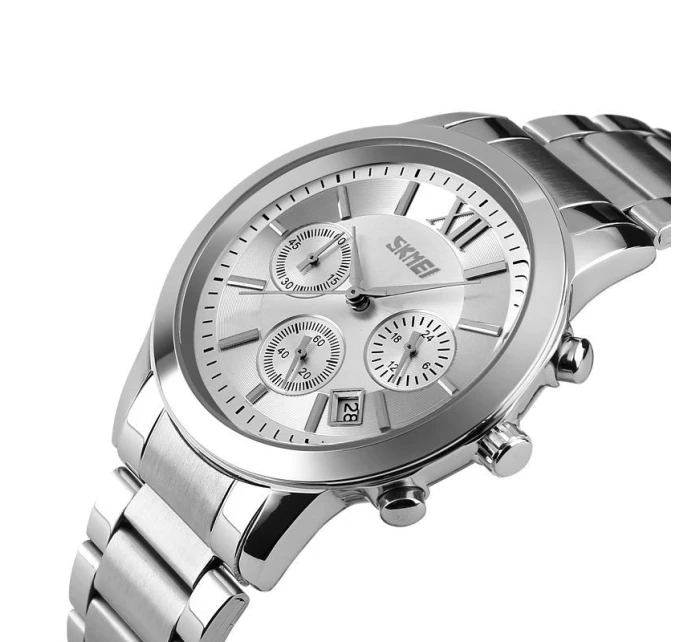 Pánské hodinky Skmei 9097SI + BOX Pánské hodinky Skmei 9097SI + BOX