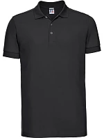 Pánské elastické piqué polo 10. black model 22473873 - Russell Athletic Pánské elastické piqué polo 10. black model 22473873 - Russell Athletic