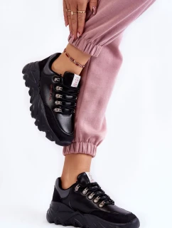 Dámské Tenisky na platformě Cross Jeans KK2R4073C černe