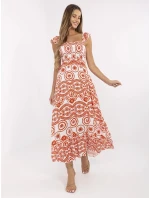 Sukienka DHJ SK model 21294252 pomarańczowy - FPrice