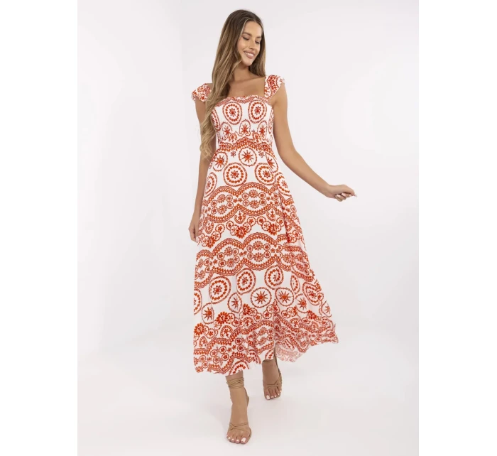 Sukienka DHJ SK model 21294252 pomarańczowy - FPrice