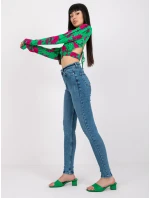 Džínové kalhoty MR SP model 20910515 modré - FPrice Džínové kalhoty MR SP model 20910515 modré - FPrice