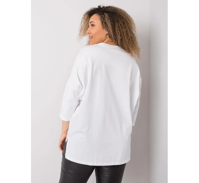Bluzka RV BZ model 18725209 biały - FPrice Bluzka RV BZ model 18725209 biały - FPrice