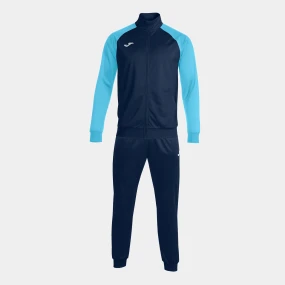 Pánská/chlapecká tepláková souprava Joma Academy IV Tracksuit Navy Fluor Turquoise Pánská/chlapecká tepláková souprava Joma Academy IV Tracksuit Navy Fluor Turquoise