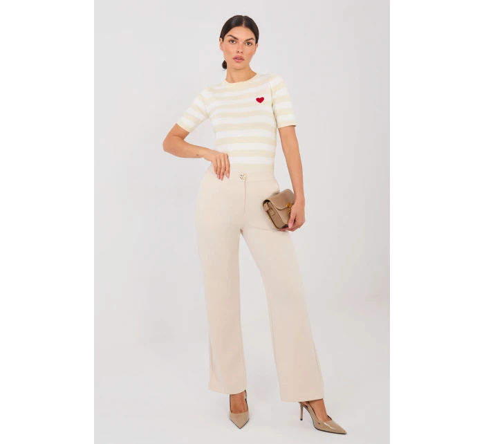 Svetr s krátkým rukávem  model 224317 Factory Price