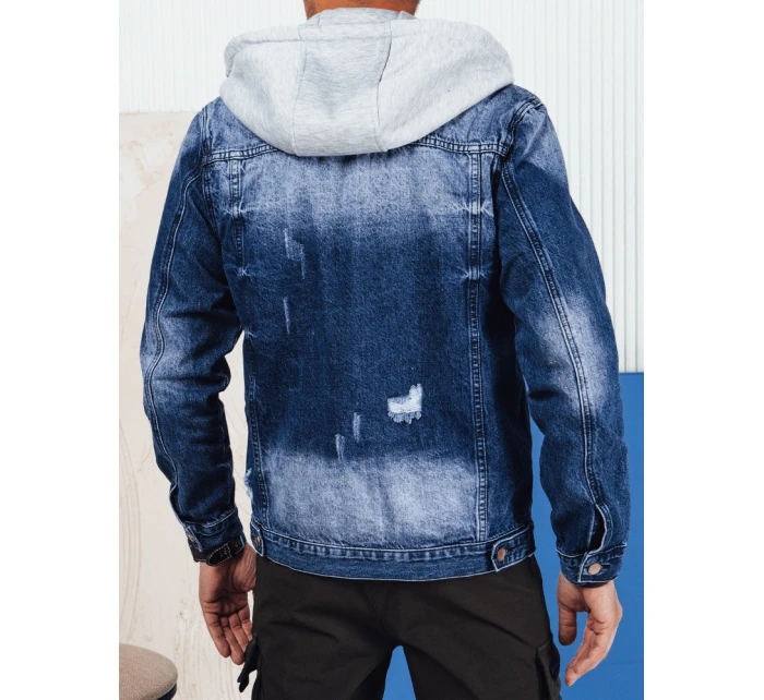 FashionStreet pánská tmavě modrá džínová bunda TX4690