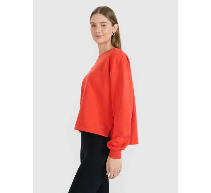 Dámská mikina model 21434893 oversize bez kapuce - 4F Dámská mikina model 21434893 oversize bez kapuce - 4F