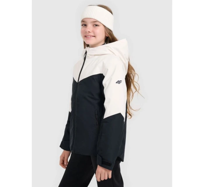 Dívčí membránová lyžařská bunda 5000 4F 4FJRAW25TTJAF1034-20S