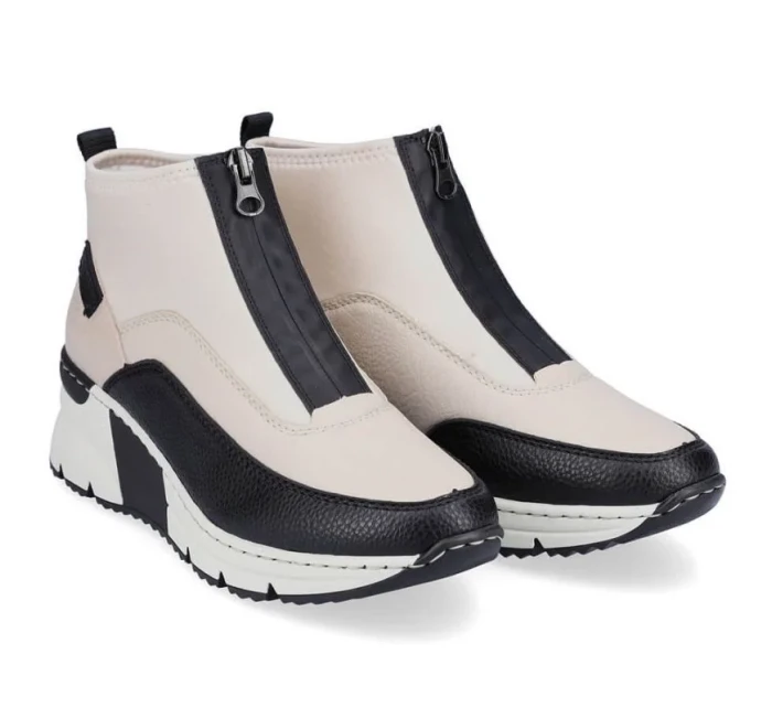 Rieker W RKR608 béžová kotníčková obuv