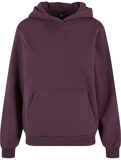 Build your Brand BY 289 Dámská oversize mikina s kapucí "Fluffy" 56.0289 plum purple Build your Brand BY 289 Dámská oversize mikina s kapucí "Fluffy" 56.0289 plum purple