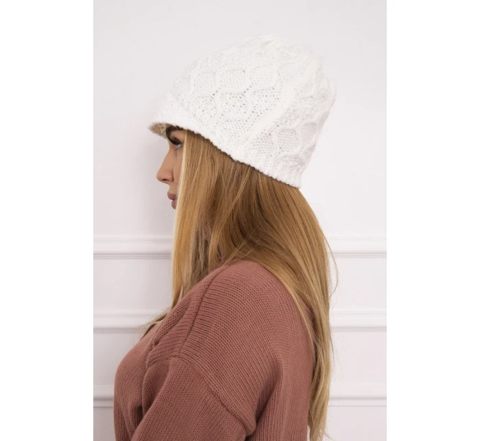 Roma Bis fleecová čepice K235 bílá Roma Bis fleecová čepice K235 bílá