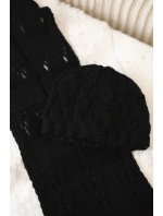 Dámská souprava s šátkem Amelia model 18751581 černá - K-Fashion