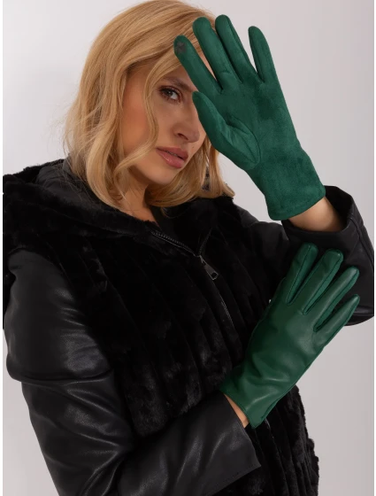 Rękawiczki AT RK model 19367685 ciemny zielony - FPrice