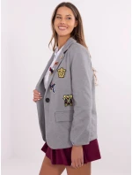 Marynarka DHJ MA model 21798070 czarny - FPrice Marynarka DHJ MA model 21798070 czarny - FPrice