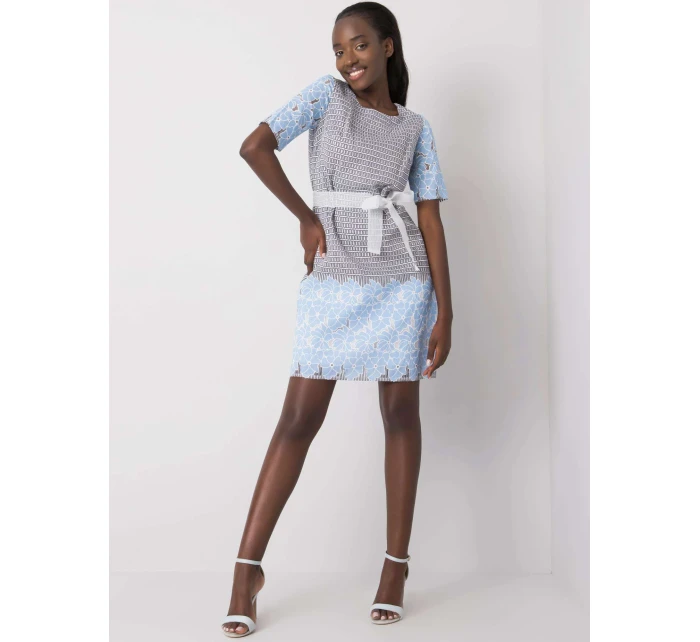 Šaty LK SK 506836 2.13P světle modrá