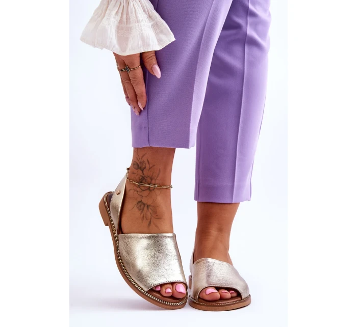 kožené sandály Zlaté Alivia kožené sandály Zlaté Alivia