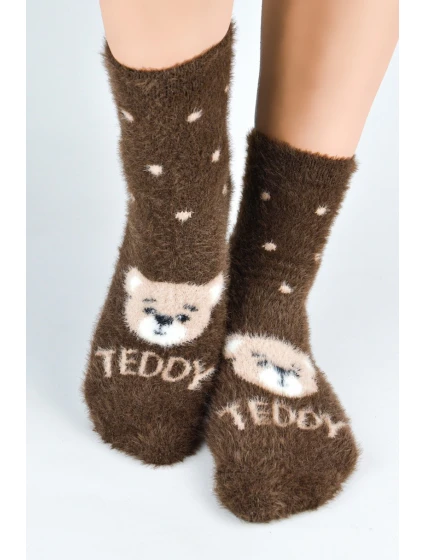 PLYŠOVÉ NADÝCHANÉ PONOŽKY SP016