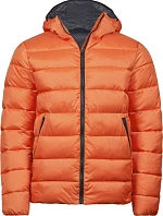 Tee Jays TJ 9646 Lehká pánská prošívaná bunda s kapucí 18.9646 dusty orange
