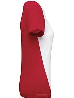 Kariban ProAct PA 4015 Dámské kontrastní sportovní tričko 20.4015 white/red Kariban ProAct PA 4015 Dámské kontrastní sportovní tričko 20.4015 white/red