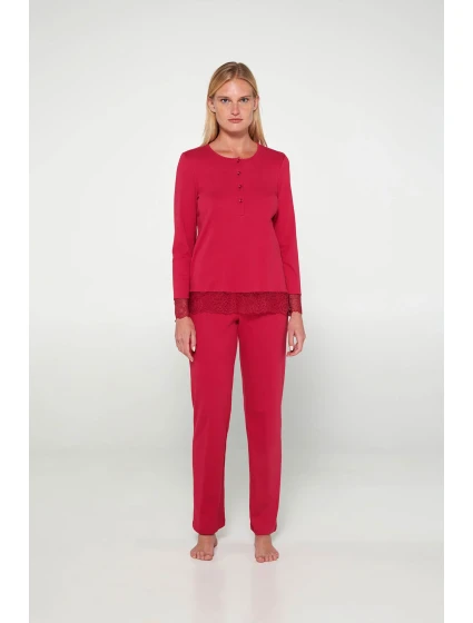 Pyžamo s knoflíkovou légou model 18995082 - Vamp