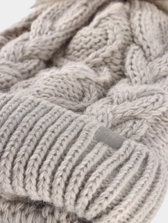 Dívčí zimní čepice Béžová model 21678401 - 4F